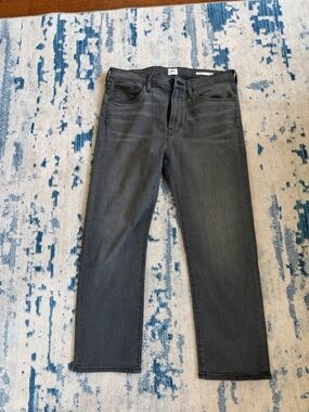Edwin Elin Cropped Straight Jeans - Black